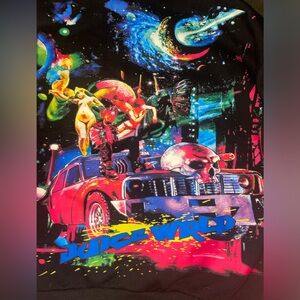 VLONE Black Multicolor Graphic Sweater